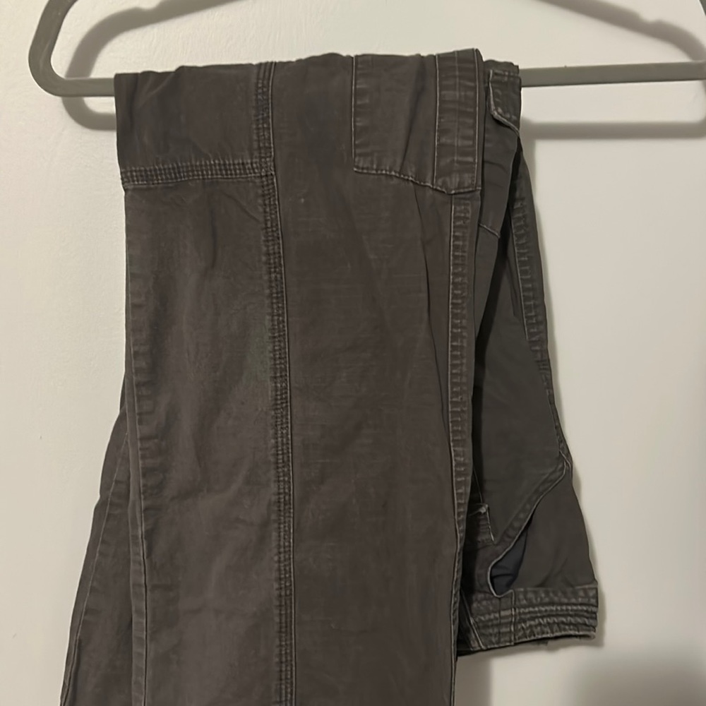 Grey cargo pants